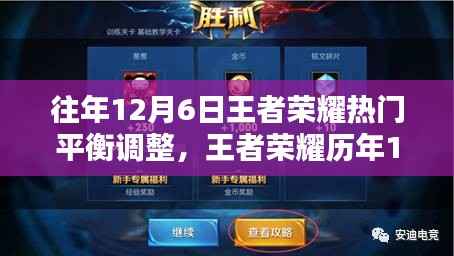 往年12月6日王者荣耀热门平衡调整,王者荣耀历年12月6日平衡调整深度解析,影响与地位重塑