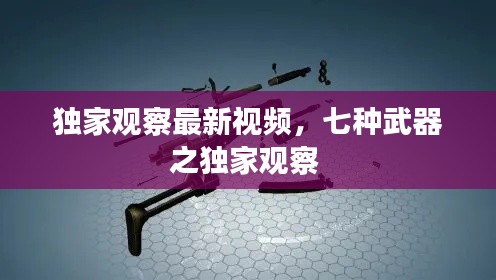 独家观察最新视频,七种武器之独家观察